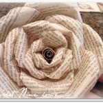 Làm hoa hồng từ giấy báo